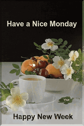 Good Afternoon Happy Monday Coffee GIF