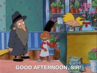 Good Afternoon Happy Monday Hey Arnold GIF
