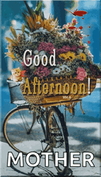 Good Afternoon Happy Tuesday Basket Of Flowers GIF