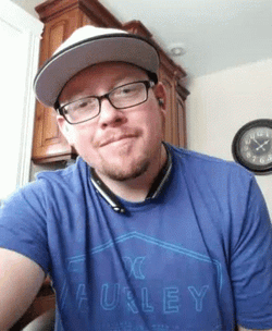 Good Afternoon My Love Man Showing Paper GIF