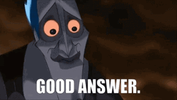 Good Answer Hades GIF