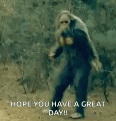Good Day Happy Dance Big Foot GIF