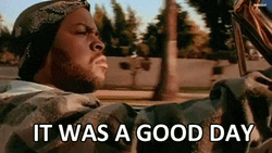 Good Day Ice Cube Driving GIF