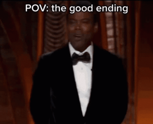 Good Ending Will Smith Slap Meme GIF