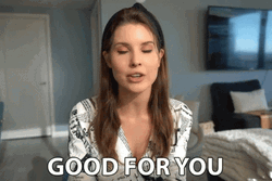 Good For You Thumbs Up Amanda Cerny GIF