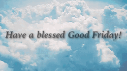 Good Friday Christian Clouds GIF
