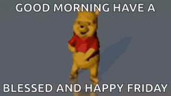 Good Friday Morning Blessed And Happy Friday Winnie  GIF