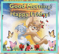 Good Friday Morning Jerry Nibbles Dancing Happy GIF