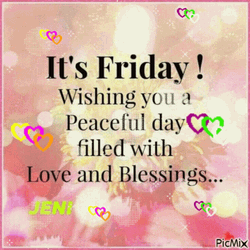 Good Friday Morning Peaceful Day Love And Blessings