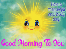 Good Friday Morning Wonderful And Lovely Day GIF