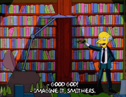 Good God Mr Burns GIF