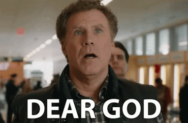 Good God Shock Will Ferrell GIF