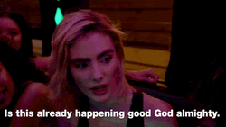 Good God Woman Freaking Out GIF