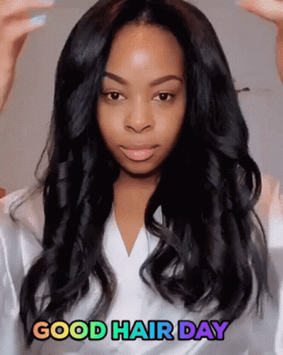 Good Hair Day Women GIF