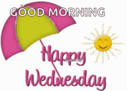 Good Happy Wednesday Morning Sunshine GIF
