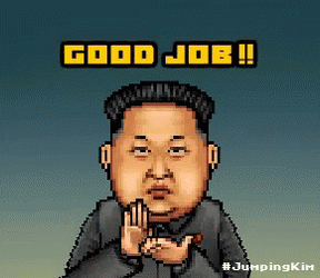 Good Job Meme Animated Kim Jong Un Clapping  GIF