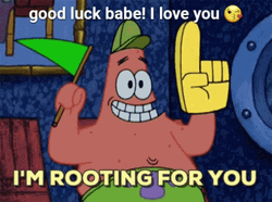Good Lick Babe I Was Rooting For You GIF