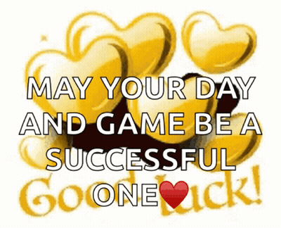 Good Luck Day And Game GIF