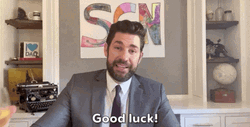 Good Luck John Krasinski God Speed GIF
