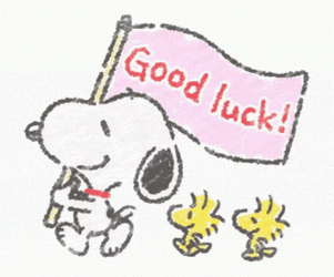 Good Luck Snoopy And Woodstock GIF