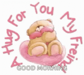 Good Morning A Hug For You My Friend GIF