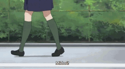 Good Morning Anime Midori Walking School