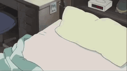 Good Morning Anime Toki O Kakeru Shōjo Thrown Bed
