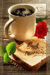 Good Morning August Coffee And Toast GIF