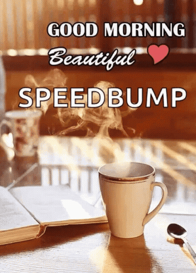 Good Morning Beautiful Speedbump Greeting Card GIF