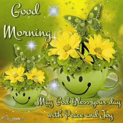 Good Morning Blessings Card GIF