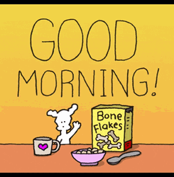 Good Morning Chippy The Dog GIF