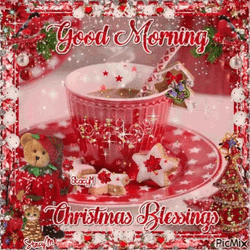 Good Morning Christmas And Wednesday Blessings GIF