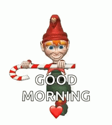 Good Morning Christmas Dance GIF