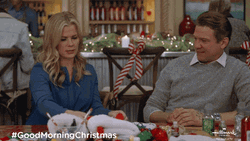 Good Morning Christmas TV Show GIF