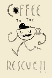 Good Morning Coffee Cup Rescue GIF