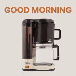 Good Morning Coffee Maker GIF