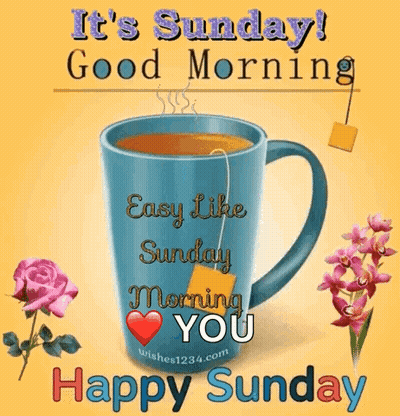 Good Morning Easy Like Sunday Morning GIF
