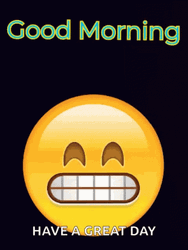 Good Morning Emoji Have A Great Day GIF