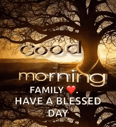 Good Morning Family Have A Blessed Day GIF