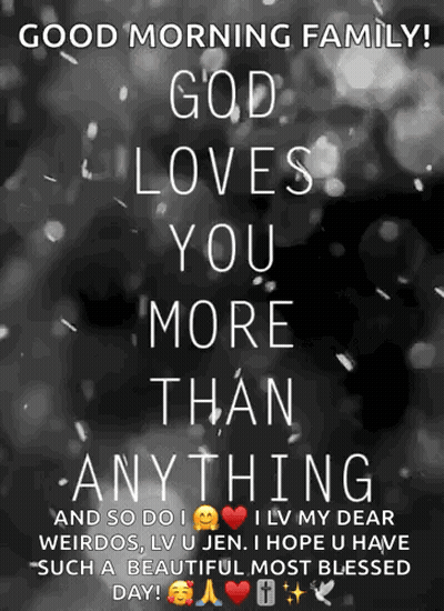 Good Morning Family Poster GIF