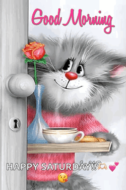 Good Morning Flower GIF