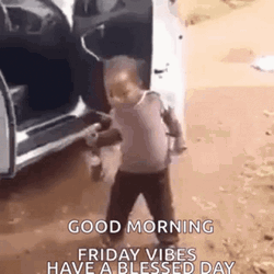 Good Morning Friday Vibes Kid Dance