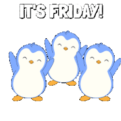 Good Morning Friday Weekend Sticker GIF