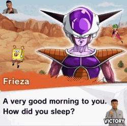 Good Morning From Frieza GIF