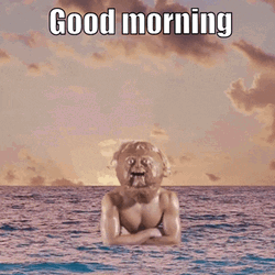 Good Morning Gay Sea Monster