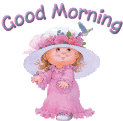 Good Morning Girl Sticker GIF
