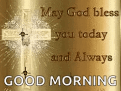Good Morning God Bless Inspirational Notes GIF