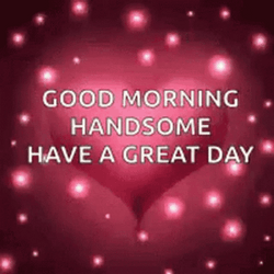 Good Morning Handsome Have A Great Day GIF