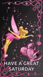 Good Morning Happy Saturday Great Tinkerbell GIF