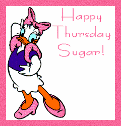 Good Morning Happy Thursday Flirty Daisy Duck GIF